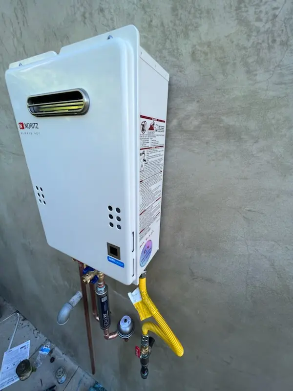Tankless water heater installation for Nevada homes