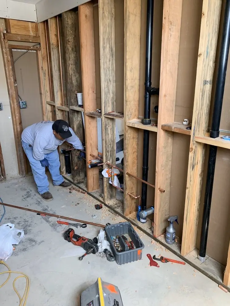 Commercial rough-in plumbing for Water Heater Replacement in Nevada